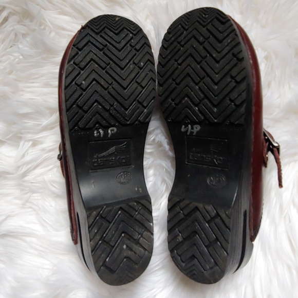 Dansko "Merrie" Jane Clogs Size 38 - Picture 6 of 7